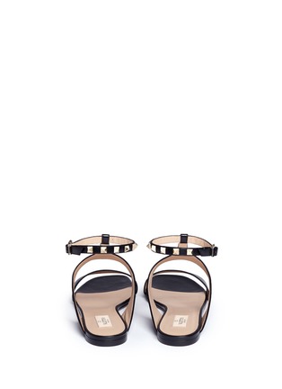 Back View - Click To Enlarge - VALENTINO GARAVANI - 'Rockstud' leather sandals