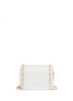 Detail View - Click To Enlarge - VALENTINO GARAVANI - Leather chain crossbody flap bag