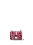 Main View - Click To Enlarge - VALENTINO GARAVANI - 'Rockstud Lock' mini Love Blade embellished shoulder bag