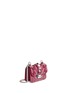Figure View - Click To Enlarge - VALENTINO GARAVANI - 'Rockstud Lock' mini Love Blade embellished shoulder bag