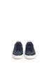 Front View - Click To Enlarge - ANYA HINDMARCH - Smiley print leather sneakers