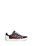 Main View - Click To Enlarge - ASH - 'Nexus' floral embroidered leather sneakers