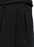 Detail View - Click To Enlarge - THE VIRIDI-ANNE - Pleated wide leg suiting pants
