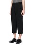 Front View - Click To Enlarge - THE VIRIDI-ANNE - Pleated wide leg suiting pants