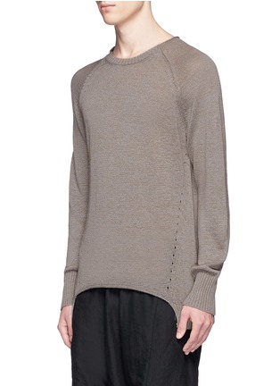 Front View - Click To Enlarge - THE VIRIDI-ANNE - Raglan sleeve sweater