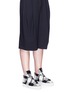 Figure View - Click To Enlarge - PORTS 1961 - Knot vamp gingham check platform sneakers
