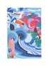 Main View - Click To Enlarge - FRANCO FERRARI - 'Danao' toucan surfboard print silk-modal scarf