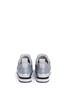 Back View - Click To Enlarge - TORY BURCH - 'Laney' glass stone stretch leather sneakers