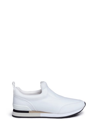 Main View - Click To Enlarge - TORY BURCH - 'Laney' neoprene slip-on sneakers