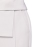Detail View - Click To Enlarge - MATICEVSKI - 'Destined' foldover waist crepe pants