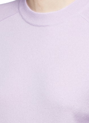 Detail View - Click To Enlarge - VINCE - Raglan sleeve cashmere sweater