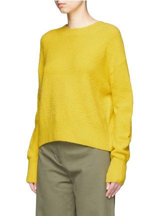 Front View - Click To Enlarge - VINCE - Textured wool knit sweater