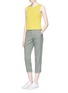 Figure View - Click To Enlarge - VINCE - Chunky rib knit tank top
