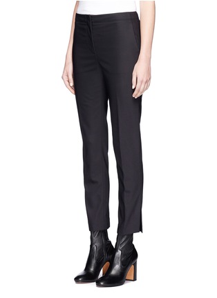 Front View - Click To Enlarge - HELMUT LANG - Slim fit cropped pants