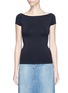 Main View - Click To Enlarge - HELMUT LANG - Boat neck slim fit T-shirt