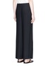 Back View - Click To Enlarge - HELMUT LANG - Pleated crepe de Chine pants
