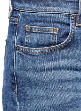 Detail View - Click To Enlarge - VICTORIA, VICTORIA BECKHAM - Skinny flared jeans