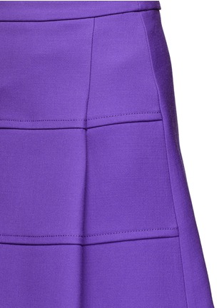 Detail View - Click To Enlarge - VICTORIA, VICTORIA BECKHAM - '60's' panelled wool skirt