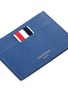 Detail View - Click To Enlarge - THOM BROWNE  - Pebble grain leather cardholder
