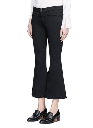 Front View - Click To Enlarge - FRAME - 'Le Crop Bell' cropped flared jeans