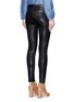 Back View - Click To Enlarge - FRAME - 'Le Skinny de Jeanne' lambskin leather pants