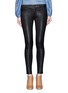 Main View - Click To Enlarge - FRAME - 'Le Skinny de Jeanne' lambskin leather pants
