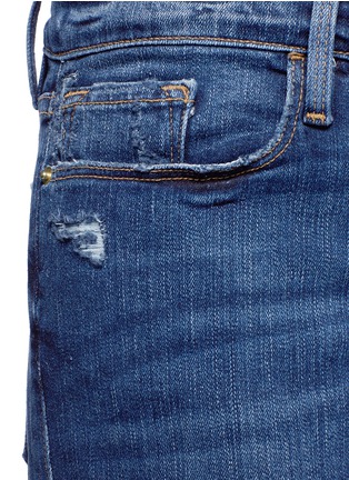 Detail View - Click To Enlarge - FRAME - 'Le Garçon' slim fit jeans