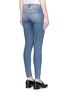 Back View - Click To Enlarge - FRAME - 'Le Skinny de Jeanne' ripped knee jeans