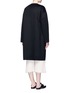 Back View - Click To Enlarge - MS MIN - Oversized double-faced wool-cashmere coat