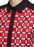 Detail View - Click To Enlarge - CYNTHIA & XIAO - Woven ribbon front flounce hem shirt dress