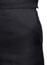 Detail View - Click To Enlarge - FFIXXED STUDIOS - 'New Space' wide leg flared wool twill pants