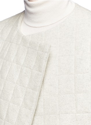 Detail View - Click To Enlarge - FFIXXED STUDIOS - Oversized quilted jacket