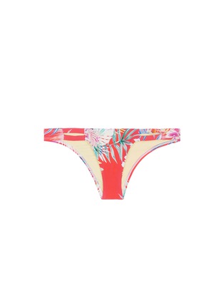 Main View - Click To Enlarge - VITAMIN A - 'Neutra' tropical leaf print hipster bikini bottoms