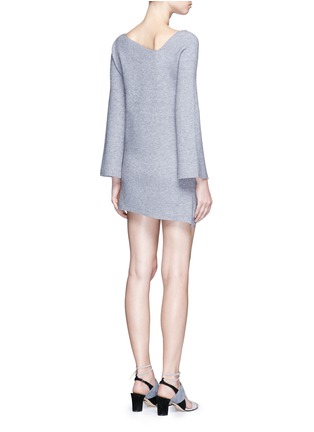 Back View - Click To Enlarge - C/MEO COLLECTIVE - 'Break Free' asymmetric knit dress