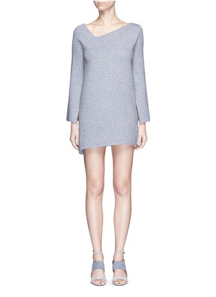 Main View - Click To Enlarge - C/MEO COLLECTIVE - 'Break Free' asymmetric knit dress