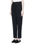 Front View - Click To Enlarge - THEORY - 'Tralpin' admiral crepe drawstring pants