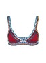 Main View - Click To Enlarge - KIINI - 'Soley' crochet trim triangle bikini top