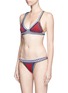 Figure View - Click To Enlarge - KIINI - 'Soley' crochet trim triangle bikini top
