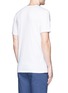 Back View - Click To Enlarge - DENHAM - '493' print cotton T-shirt
