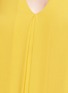 Detail View - Click To Enlarge - ALICE & OLIVIA - 'Holland' plunge neck T-back silk dress