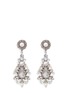 Main View - Click To Enlarge - ERICKSON BEAMON - 'Til Death Do Us Part' Swarovski crystal glass pearl earrings