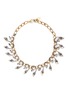 Main View - Click To Enlarge - ERICKSON BEAMON - 'Milky Way' Swarovski crystal 24k gold plated choker necklace