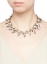 Figure View - Click To Enlarge - ERICKSON BEAMON - 'Milky Way' Swarovski crystal 24k gold plated choker necklace