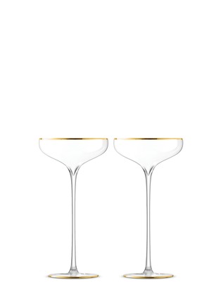 Main View - Click To Enlarge - LSA - Celebrate champagne saucer set