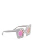 Figure View - Click To Enlarge - LINDA FARROW DESIGNERS COLLECTION - x Markus Lupfer star cutout acetate angular sunglasses