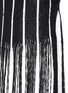 Detail View - Click To Enlarge - AVIU - Long fringe cotton knit tunic dress