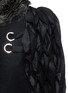 Detail View - Click To Enlarge - 72951 - 'Jovial' honeycomb sleeve wool coat