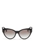 Main View - Click To Enlarge - PRADA - Acetate cat eye sunglasses