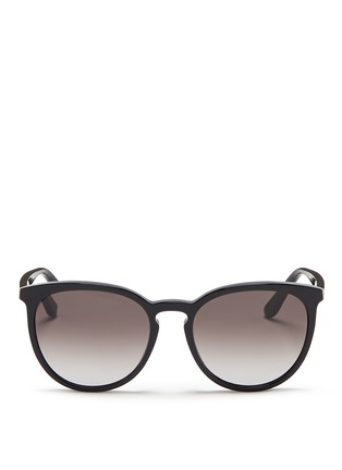 Main View - Click To Enlarge - VALENTINO GARAVANI - Round frame acetate sunglasses