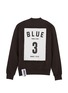 Main View - Click To Enlarge - STUDIO CONCRETE - 'Series 1 to 10' unisex sweatshirt - 3 Blue